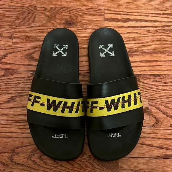 Off-White | Shoes | Mens Offwhite Slides Size 42 Have Been  display picture 3